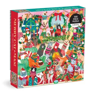 Merry Catmas! 500 Piece Family Puzzle