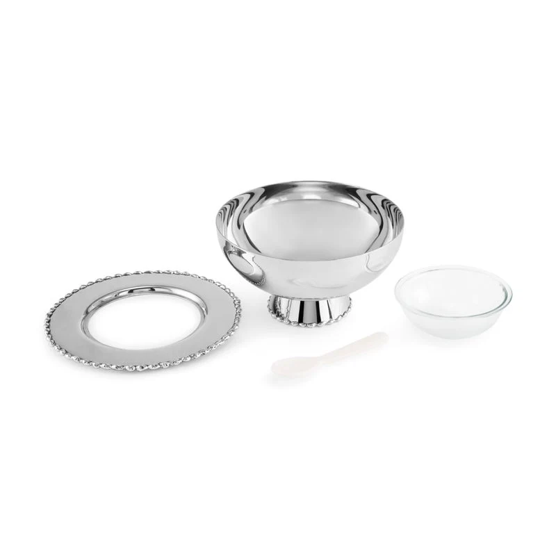 Michael Aram Molten Caviar Dish with Spoon2