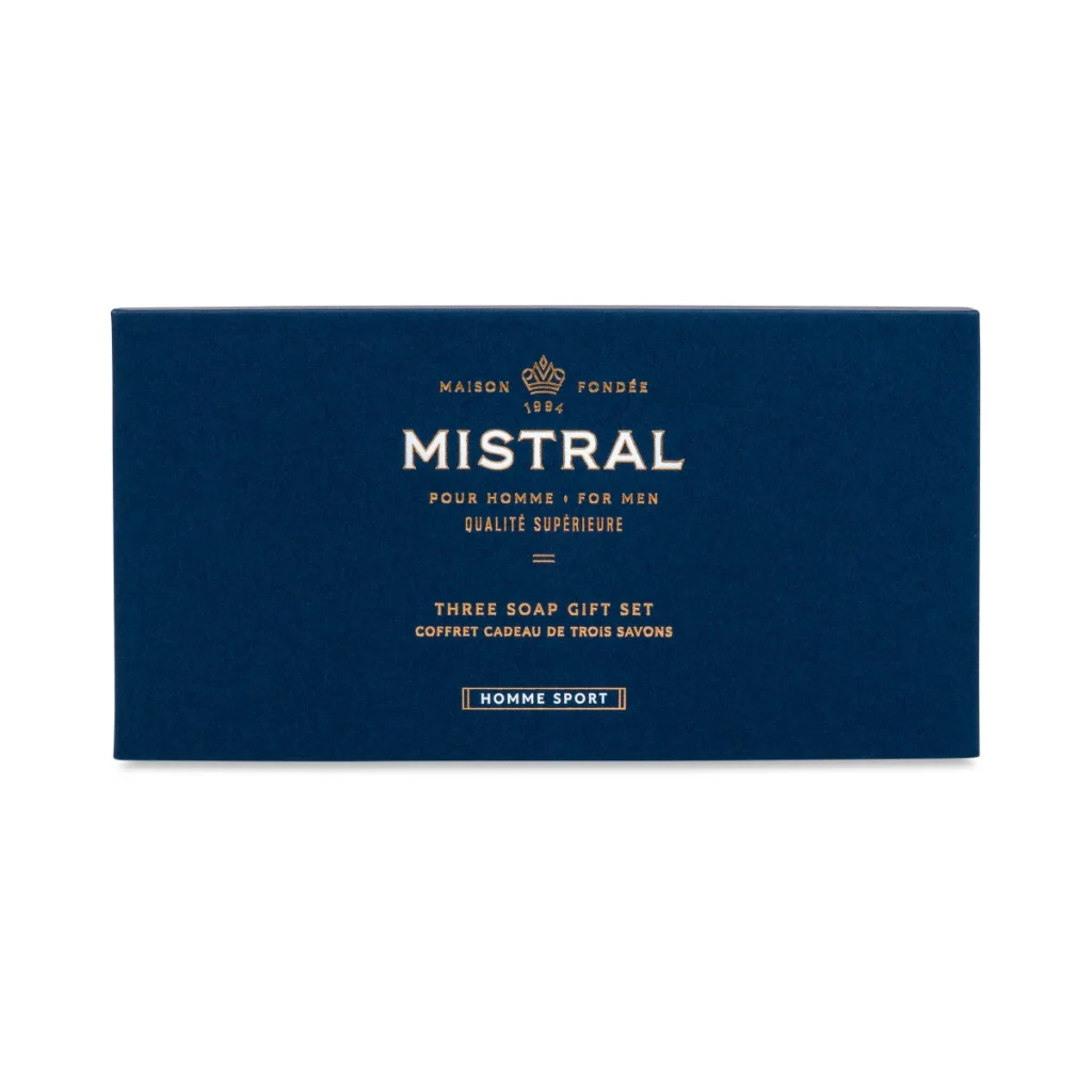 Mistral Homme Sport Three Soap Gift Set2