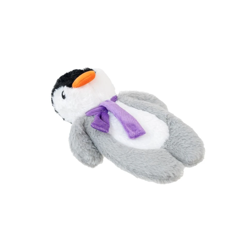 Territory Penguin Flatso Squeaker Dog Toy