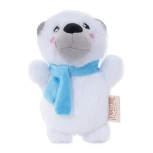 Territory Polar Bear Plush Squeaker Dog Toy
