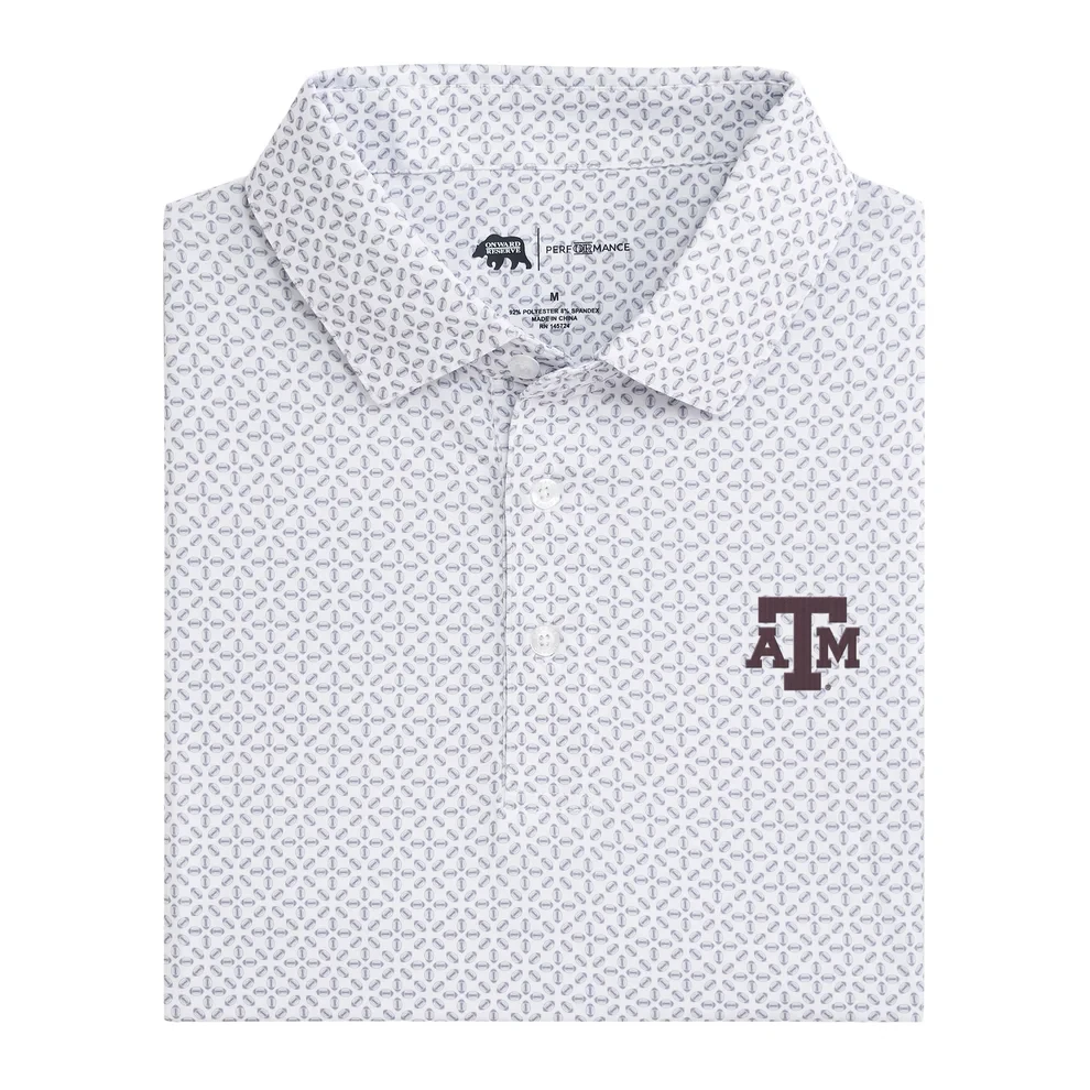 Onward Reserve Texas A&M Gameday Printed Performance Polo