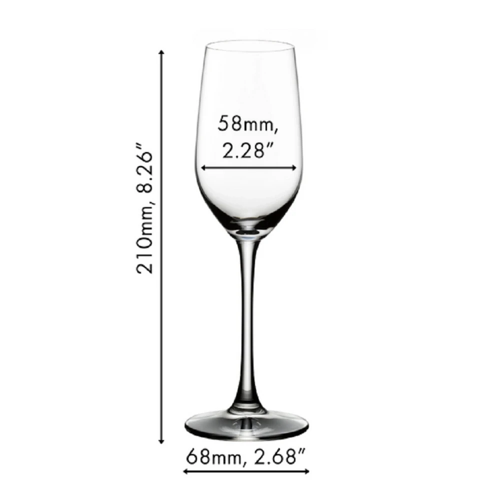 RIEDEL Fine Crystal Tequila Glasses, Set of 4