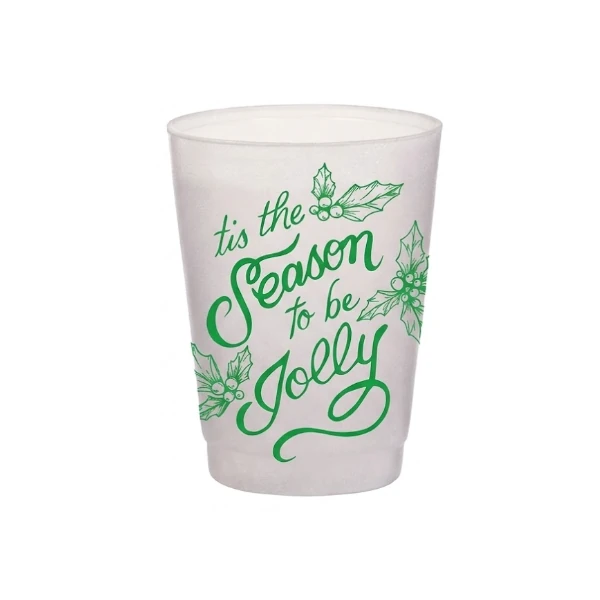 Rosanne Beck Tis the Season To Be Jolly Frost Flex Cups