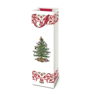 Studio Oh! Spode Christmas Tree Yuletide Bottle Gift Bag