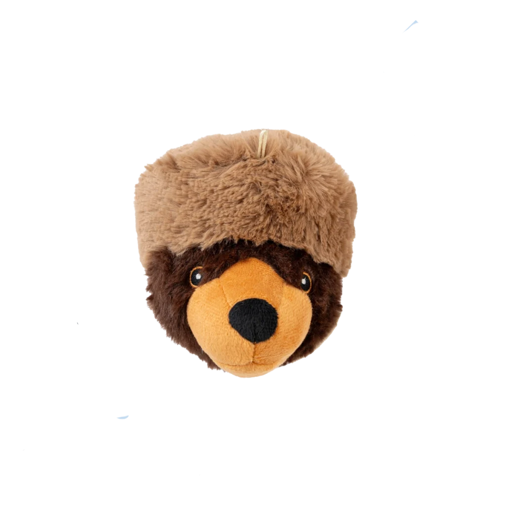 Tall Tails 2-in-1 Holiday Bear Fetch Ball Dog Toy