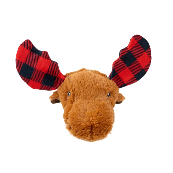 Tall Tails 2-in-1 Holiday Moose Fetch Ball Dog Toy