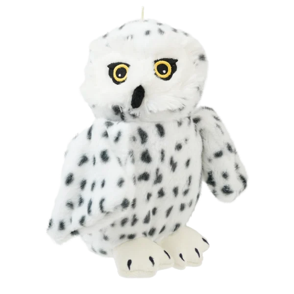 Tall Tails Animated Spotted Snow Owl Dog Toy