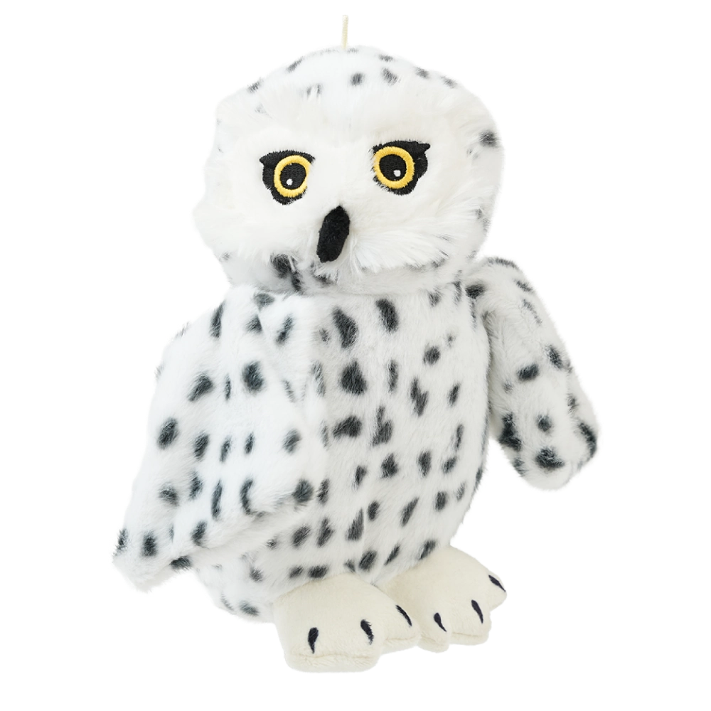 Tall Tails Animated Spotted Snow Owl Dog Toy