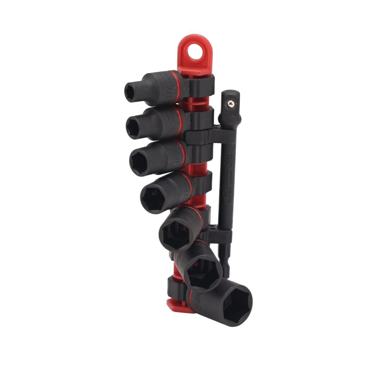 Wiha 8 Piece 38in Drive SAE Impact Socket Set