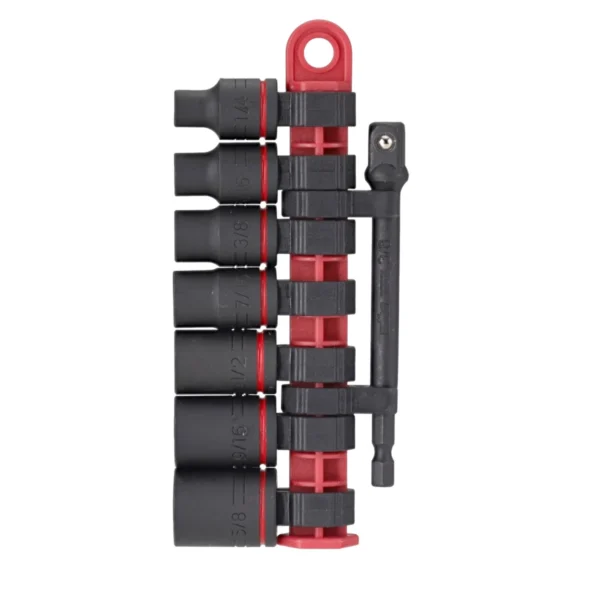 Wiha 8 Piece 38in Drive SAE Impact Socket Set2
