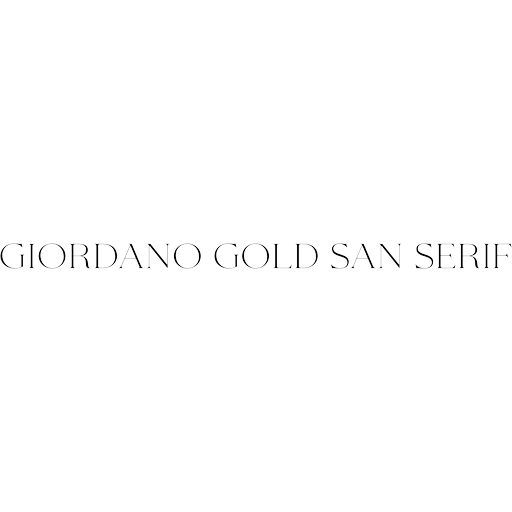 Giordano Gold San Serif